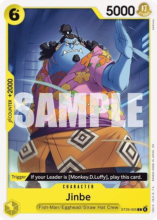 Jinbe (ST29-005) - Starter Deck 29: Egghead | Grognard Games