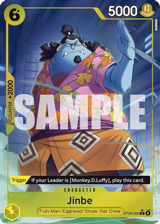 Jinbe (Full Art) (ST29-005) - Starter Deck 29: Egghead Foil | Grognard Games