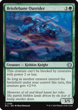 Bristlebane Outrider (ECL-169) - Lorwyn Eclipsed Foil | Grognard Games