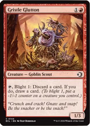 Gristle Glutton (ECL-144) - Lorwyn Eclipsed | Grognard Games