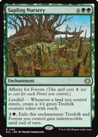 Sapling Nursery (ECL-192) - Lorwyn Eclipsed Foil | Grognard Games