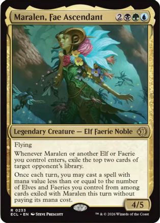 Maralen, Fae Ascendant (ECL-233) - Lorwyn Eclipsed Foil | Grognard Games