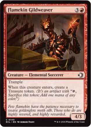 Flamekin Gildweaver (ECL-140) - Lorwyn Eclipsed | Grognard Games