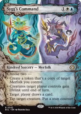 Sygg's Command (Showcase) (ECL-342) - Lorwyn Eclipsed Foil | Grognard Games