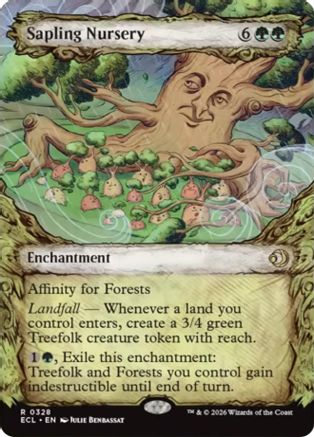 Sapling Nursery (Showcase) (ECL-328) - Lorwyn Eclipsed Foil | Grognard Games