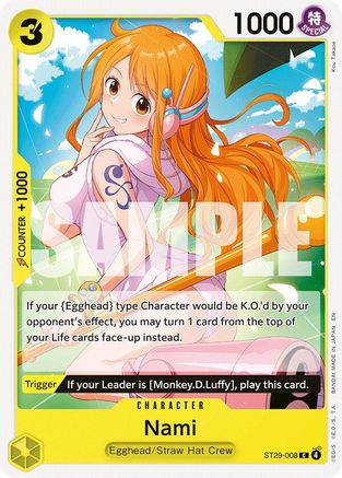 Nami (ST29-008) - Starter Deck 29: Egghead | Grognard Games
