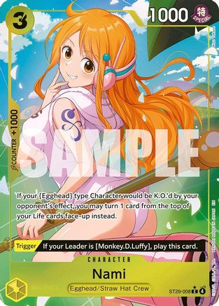 Nami (Full Art) (ST29-008) - Starter Deck 29: Egghead Foil | Grognard Games