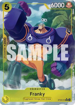 Franky (Full Art) (ST29-010) - Starter Deck 29: Egghead Foil | Grognard Games