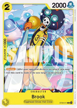 Brook (ST29-011) - Starter Deck 29: Egghead | Grognard Games