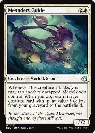Meanders Guide (ECL-025) - Lorwyn Eclipsed Foil | Grognard Games