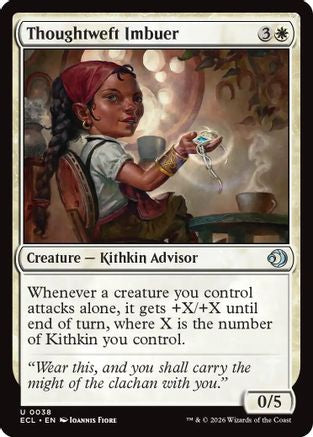 Thoughtweft Imbuer (ECL-038) - Lorwyn Eclipsed Foil | Grognard Games