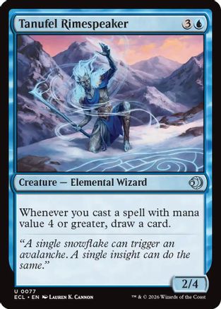 Tanufel Rimespeaker (ECL-077) - Lorwyn Eclipsed Foil | Grognard Games