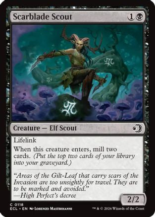 Scarblade Scout (ECL-118) - Lorwyn Eclipsed Foil | Grognard Games