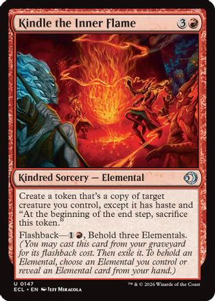 Kindle the Inner Flame (ECL-147) - Lorwyn Eclipsed Foil | Grognard Games