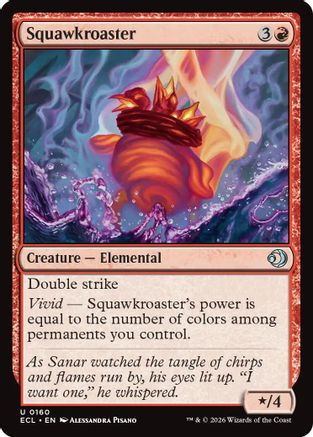 Squawkroaster (ECL-160) - Lorwyn Eclipsed Foil | Grognard Games