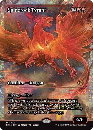 Spinerock Tyrant (0399) (Showcase) (Fracture Foil) (ECL-399) - Lorwyn Eclipsed Foil | Grognard Games