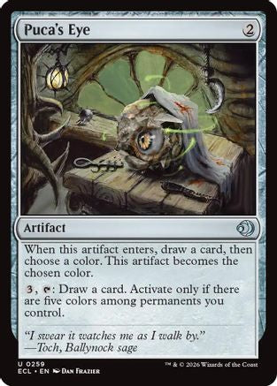 Puca's Eye (ECL-259) - Lorwyn Eclipsed Foil | Grognard Games