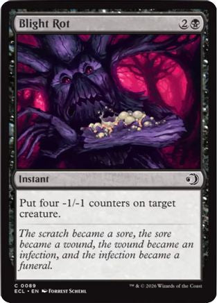 Blight Rot (ECL-089) - Lorwyn Eclipsed Foil | Grognard Games