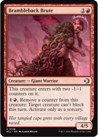 Brambleback Brute (ECL-128) - Lorwyn Eclipsed Foil | Grognard Games