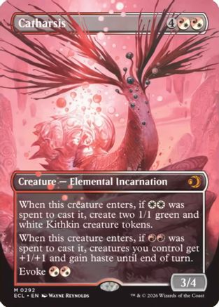 Catharsis (Borderless) (ECL-292) - Lorwyn Eclipsed Foil | Grognard Games