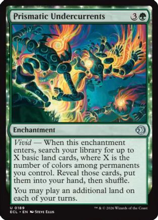 Prismatic Undercurrents (ECL-189) - Lorwyn Eclipsed Foil | Grognard Games