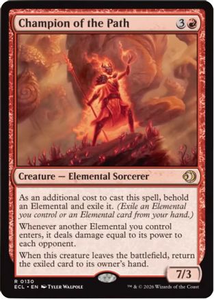Champion of the Path (ECL-130) - Lorwyn Eclipsed Foil | Grognard Games