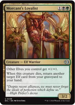 Morcant's Loyalist (ECL-236) - Lorwyn Eclipsed Foil | Grognard Games
