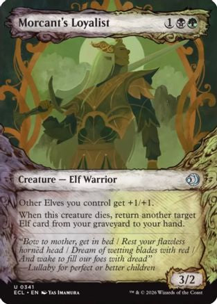 Morcant's Loyalist (Showcase) (ECL-341) - Lorwyn Eclipsed | Grognard Games