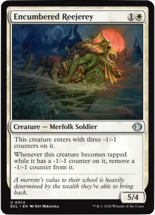 Encumbered Reejerey (ECL-014) - Lorwyn Eclipsed Foil | Grognard Games