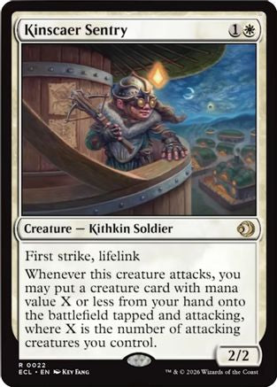Kinscaer Sentry (ECL-022) - Lorwyn Eclipsed Foil | Grognard Games