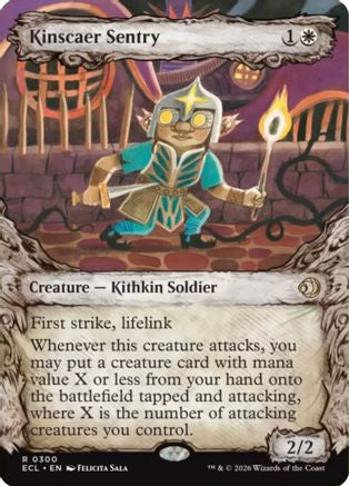 Kinscaer Sentry (Showcase) (ECL-300) - Lorwyn Eclipsed | Grognard Games