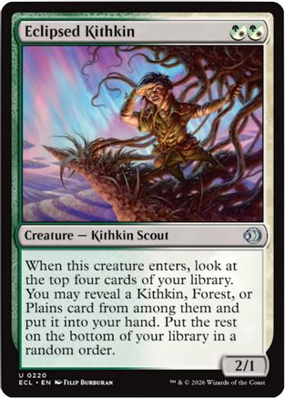 Eclipsed Kithkin (ECL-220) - Lorwyn Eclipsed Foil | Grognard Games