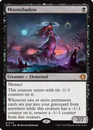Moonshadow (ECL-110) - Lorwyn Eclipsed Foil | Grognard Games