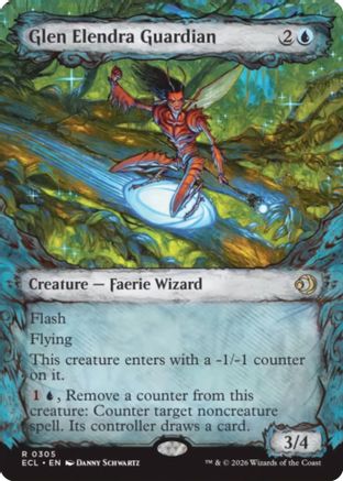 Glen Elendra Guardian (Showcase) (ECL-305) - Lorwyn Eclipsed Foil | Grognard Games