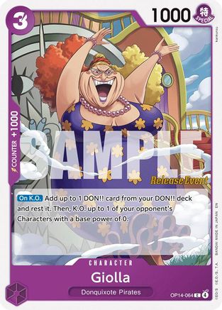 Giolla (OP14-064) - The Azure Sea's Seven Release Event Cards | Grognard Games
