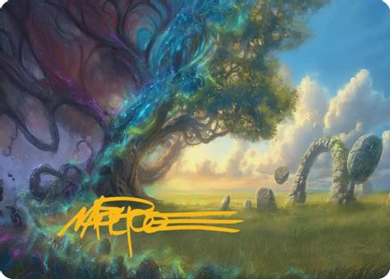 Morningtide's Light Art Card (Gold-Stamped Signature) (ASECL-002) - Art Series: Lorwyn Eclipsed | Grognard Games