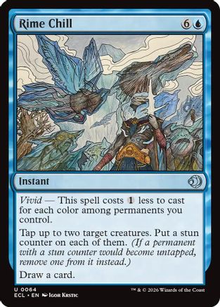Rime Chill (ECL-064) - Lorwyn Eclipsed Foil | Grognard Games