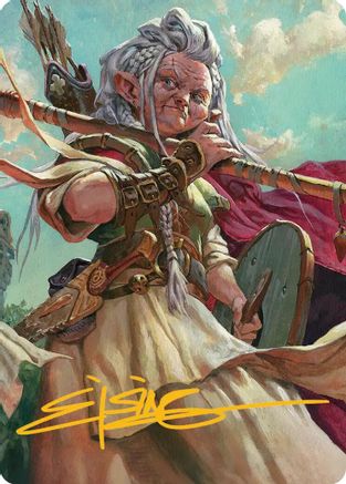 Brigid, Clachan's Heart Art Card (Gold-Stamped Signature) (ASECL-029) - Art Series: Lorwyn Eclipsed | Grognard Games