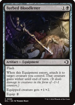 Barbed Bloodletter (ECL-086) - Lorwyn Eclipsed Foil | Grognard Games