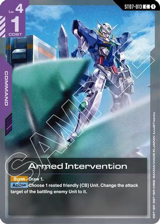 Armed Intervention - Starter Deck 07 Celestial Drive (ST07-013) | Grognard Games