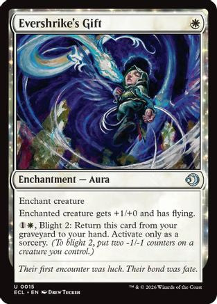 Evershrike's Gift (ECL-015) - Lorwyn Eclipsed Foil | Grognard Games