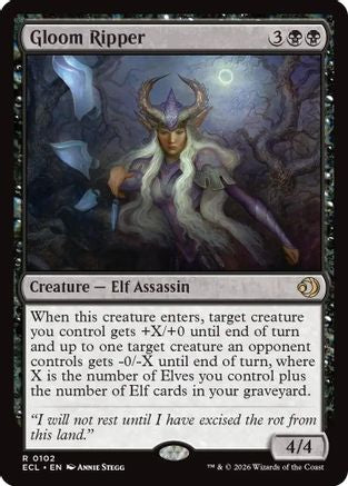 Gloom Ripper (ECL-102) - Lorwyn Eclipsed Foil | Grognard Games