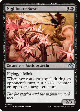 Nightmare Sower (ECL-114) - Lorwyn Eclipsed Foil | Grognard Games