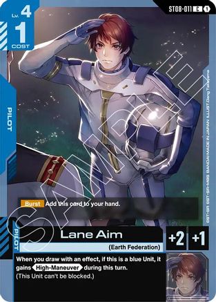 Lane Aim - Starter Deck 08 Flash of Radiance (ST08-011) | Grognard Games