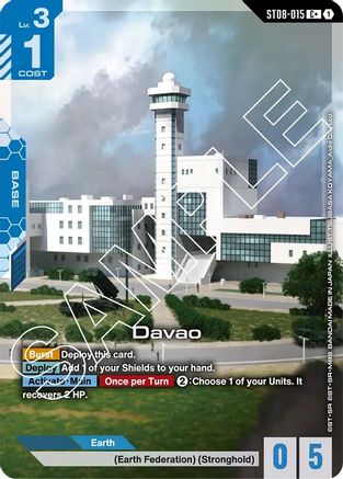 Davao (C+) - Starter Deck 08 Flash of Radiance (ST08-015) Holofoil | Grognard Games