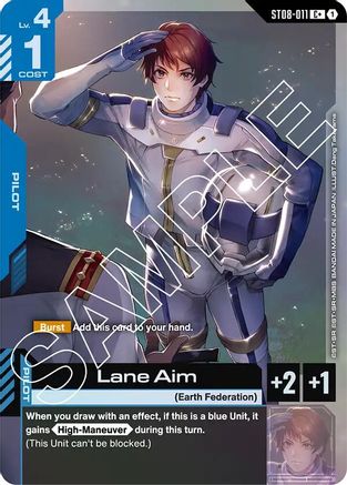 Lane Aim (C+) - Starter Deck 08 Flash of Radiance (ST08-011) Holofoil | Grognard Games