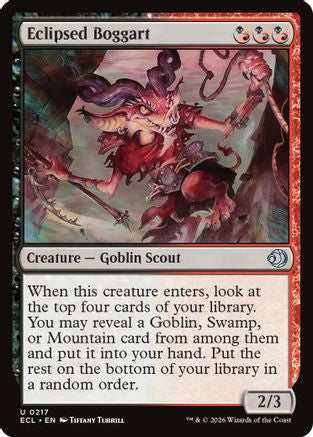 Eclipsed Boggart (ECL-217) - Lorwyn Eclipsed Foil | Grognard Games