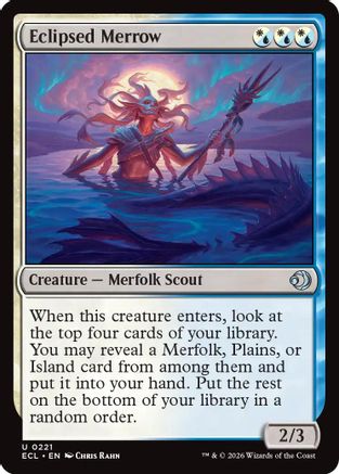 Eclipsed Merrow (ECL-221) - Lorwyn Eclipsed Foil | Grognard Games