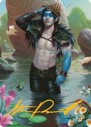 Oko, Lorwyn Liege Art Card (Gold-Stamped Signature) (ASECL-031) - Art Series: Lorwyn Eclipsed | Grognard Games