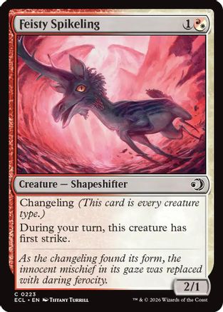 Feisty Spikeling (ECL-223) - Lorwyn Eclipsed Foil | Grognard Games